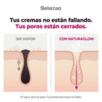 Tus cremas no estan fallando, tus poros estan cerrados: comparacion con y sin vapor